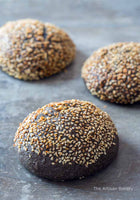 Plant Based Seeded Charcoal Burger Buns